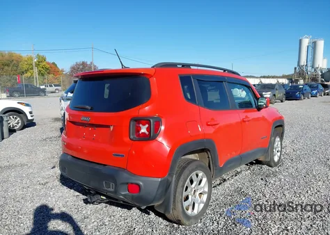 2016 Jeep Renegade Latitude из США, поврежденный, VIN ZACCJBBTXGPE10094